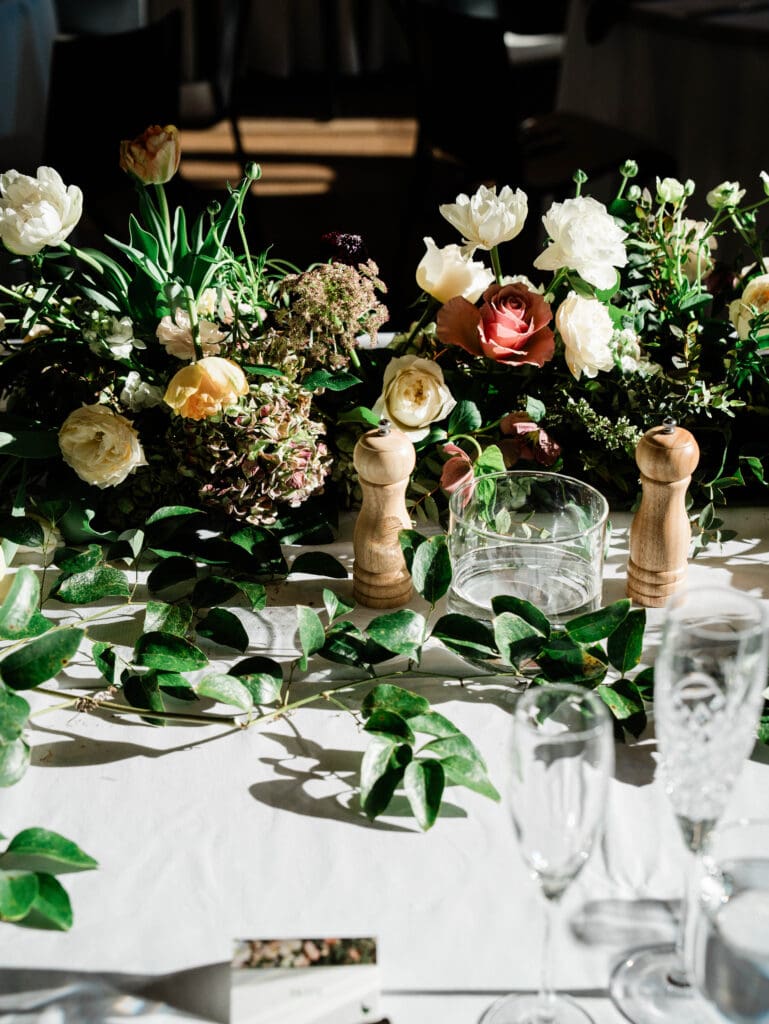 Wedding tablescape; wedding color palettes for 2026